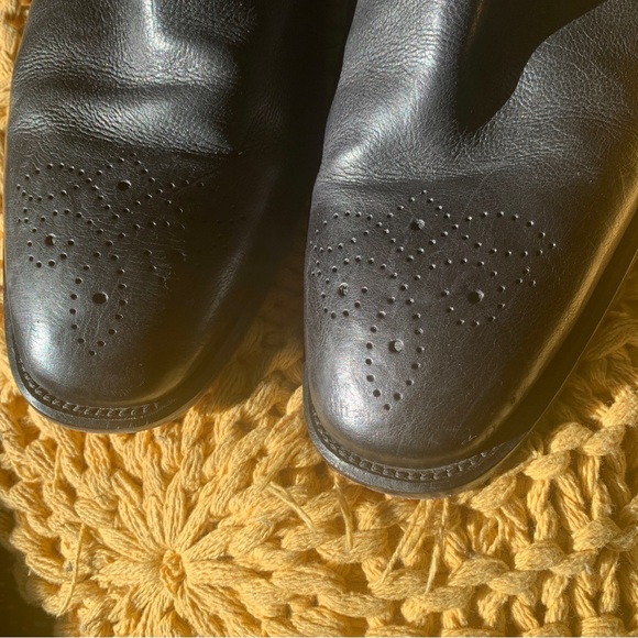 Johnston & Murphy Ankle Boot 27-1801 Side Zipper W/ Belt & Buckle  Size 11 M - Picture 2 of 7